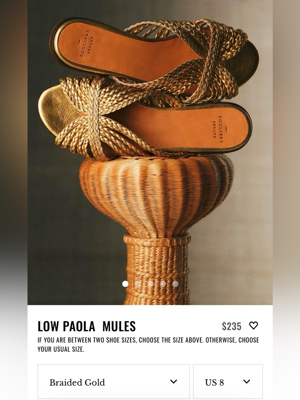 Sézane LOW PAOLA MULES